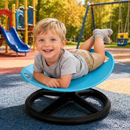 Sensory Chair, Sensory Spin Chair for Kids with Autism - Non-Slip Metal Base, Oval shown in the main product view