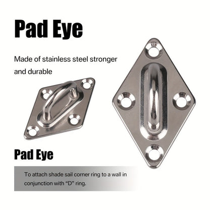 Metal Shade Sail Hardware Kit for Outdoor Shade and Protection detail image - detail view 7