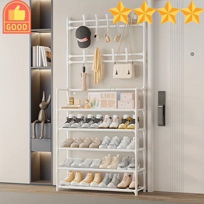 Shoe Rack shown in the Advanced bold white option