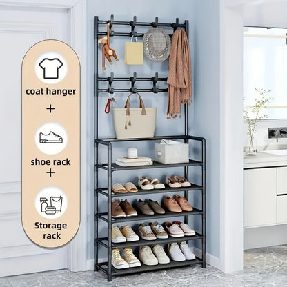 Metal Shoe Rack, Closet Shoe Shelf for Organized Everyday Storage detail image - detail view 4