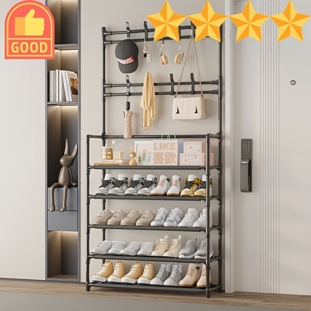 Metal Shoe Rack, Closet Shoe Shelf for Organized Everyday Storage detail image - detail view 9