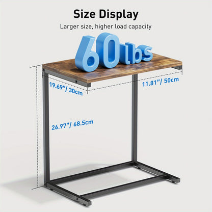 Metal Side Table, Small Accent Table for Work, Display, and Everyday Use in Living Room detail image