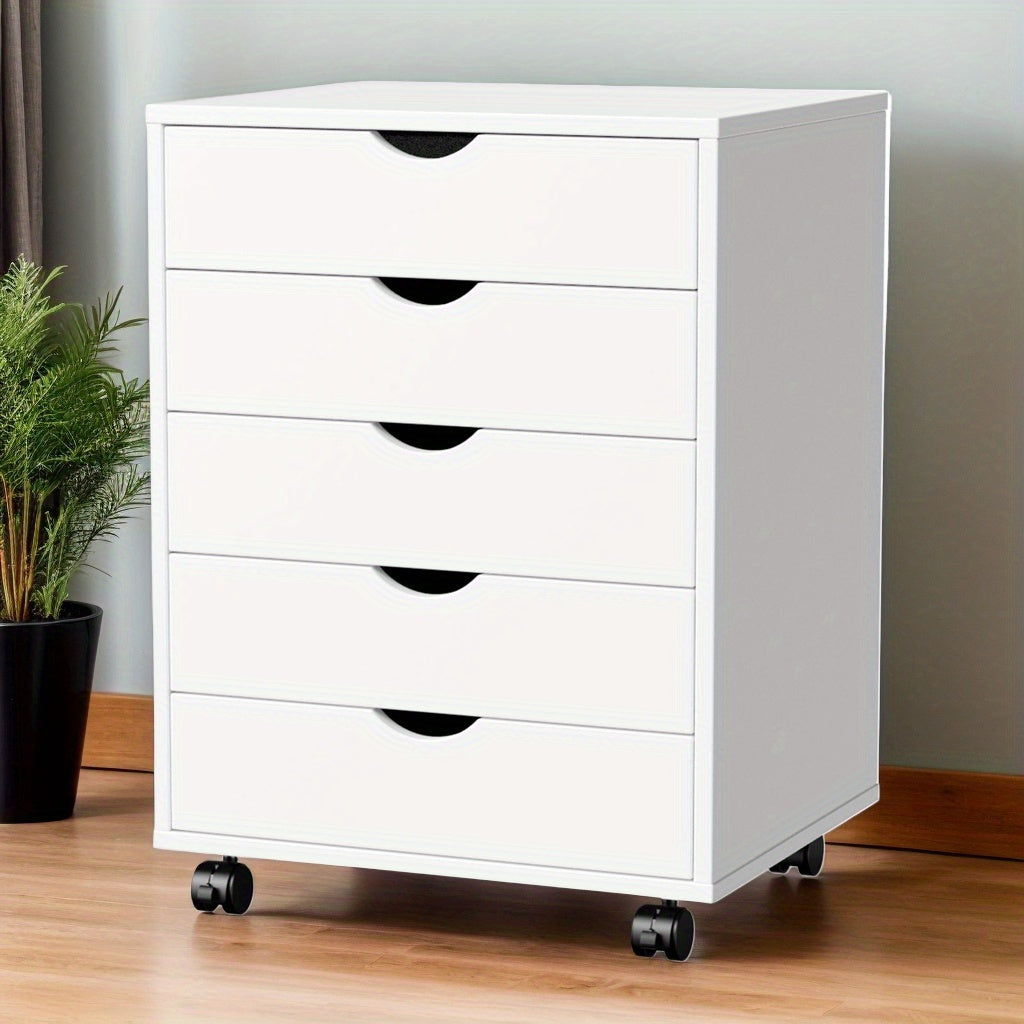 Storage Cabinet shown in the 5 Drawers option