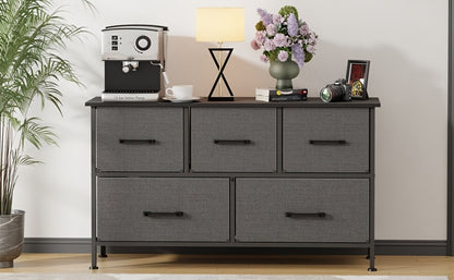 Multi-Drawer Wood Dresser with Storage Drawers and Multiple Color Options for Bedroom detail image - detail view 19