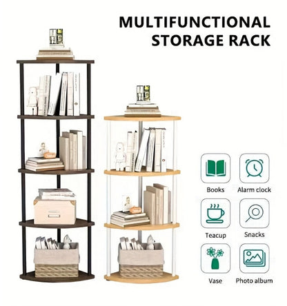 Multi-Tier Freestanding Bookshelf, Home Library Organizer for Organized Everyday Storage detail image - detail view 16