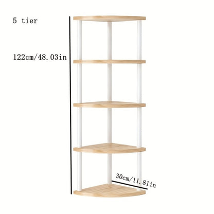 Multi-Tier Freestanding Bookshelf, Home Library Organizer for Organized Everyday Storage detail image - detail view 7