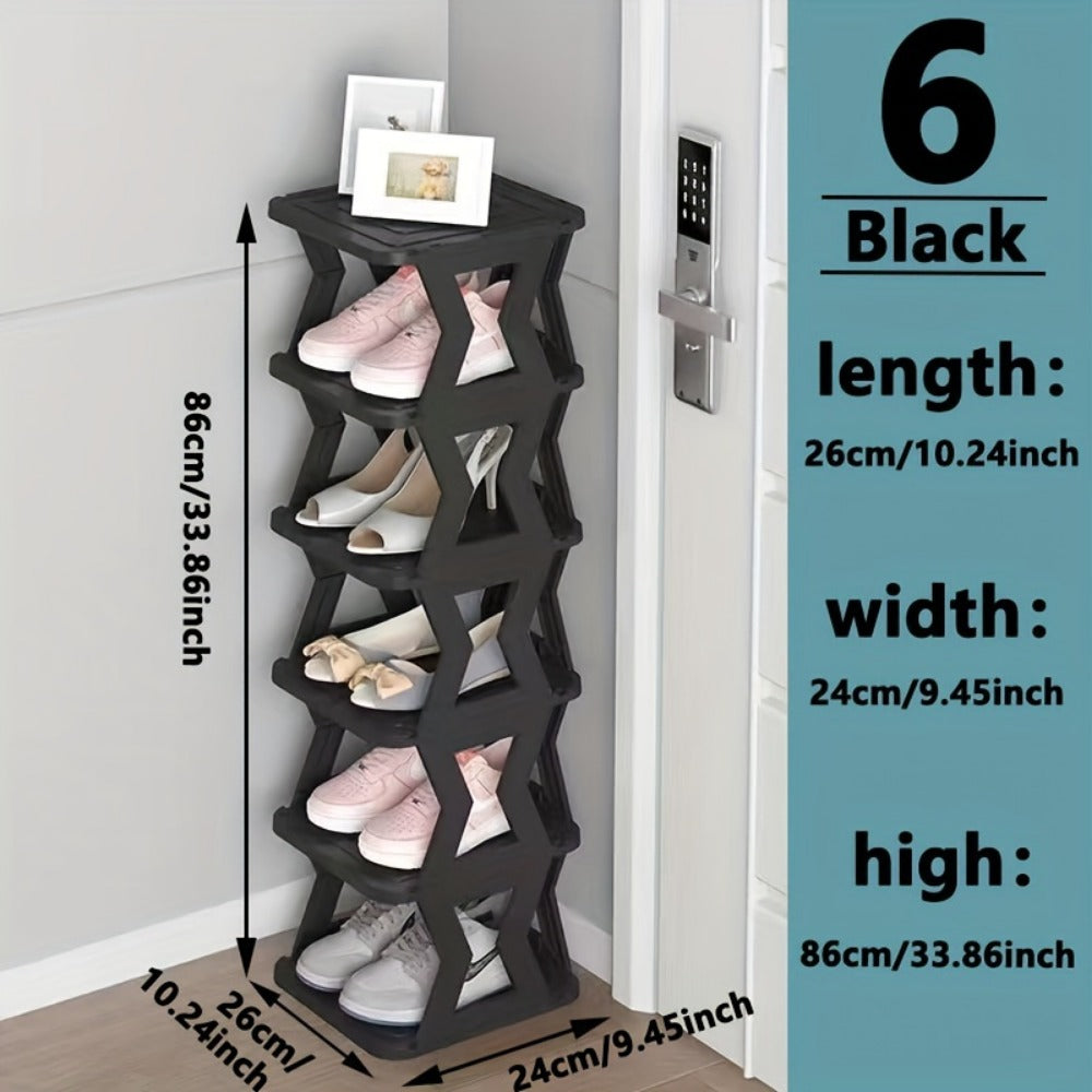 Multi-Tier Space-Saving Shoe Rack for Entryway and Living Room detail image - detail view 3