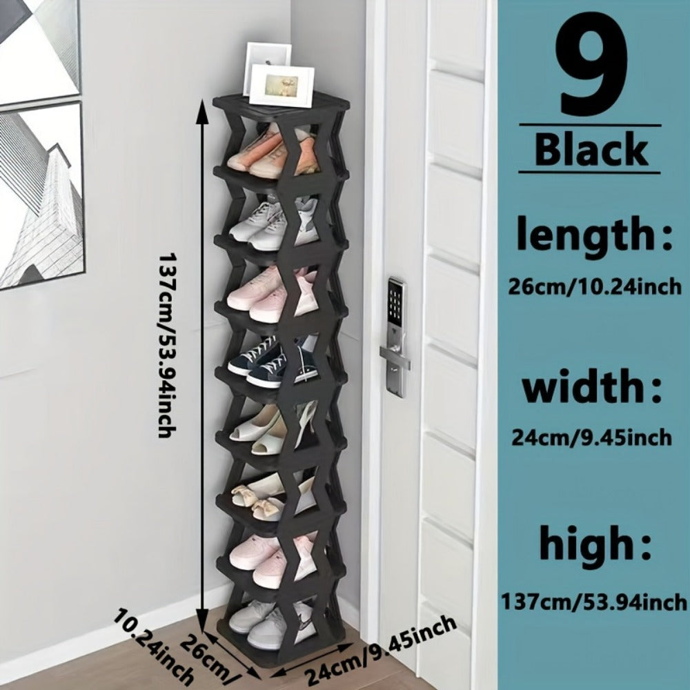 Multi-Tier Space-Saving Shoe Rack for Entryway and Living Room detail image - detail view 5