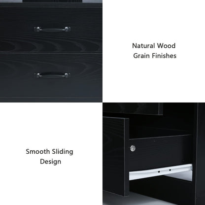 Narrow Nightstand with Charging Station and Side Table for Bedroom detail image - detail view 15