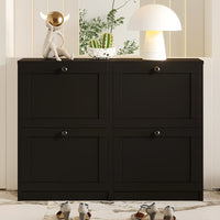 Black/4 Drawer