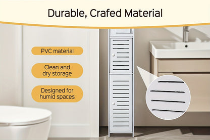 Narrow Slim Bathroom Cabinet for Organized Everyday Storage and Daily Home Use detail image - detail view 10