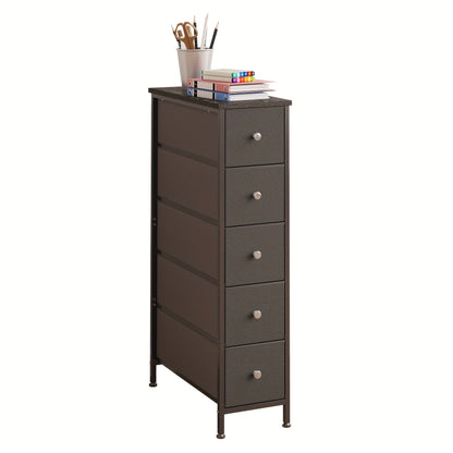 Dresser shown in the Black-5 Drawers option