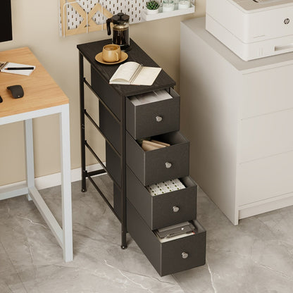 Narrow Slim Dresser, Clothing Storage Organizer for Organized Everyday Storage detail image - detail view 12