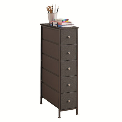 Narrow Slim Dresser, Clothing Storage Organizer for Organized Everyday Storage detail image - detail view 5