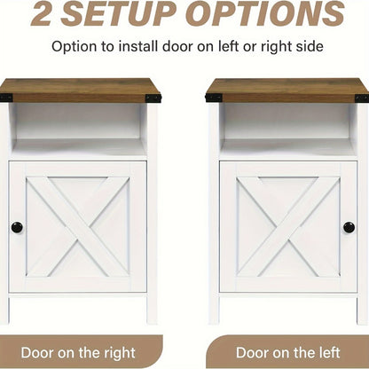 Nightstand, Bedside Storage Table for Practical Everyday Home Use detail image - detail view 12