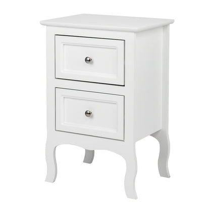 Nightstand shown in the White, 1 option