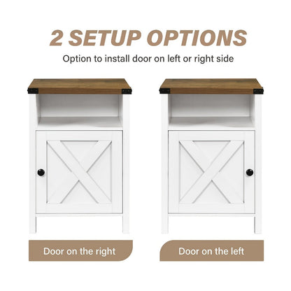 Nightstand with Hidden Storage and Multiple Color Options for Bedroom detail image - detail view 11