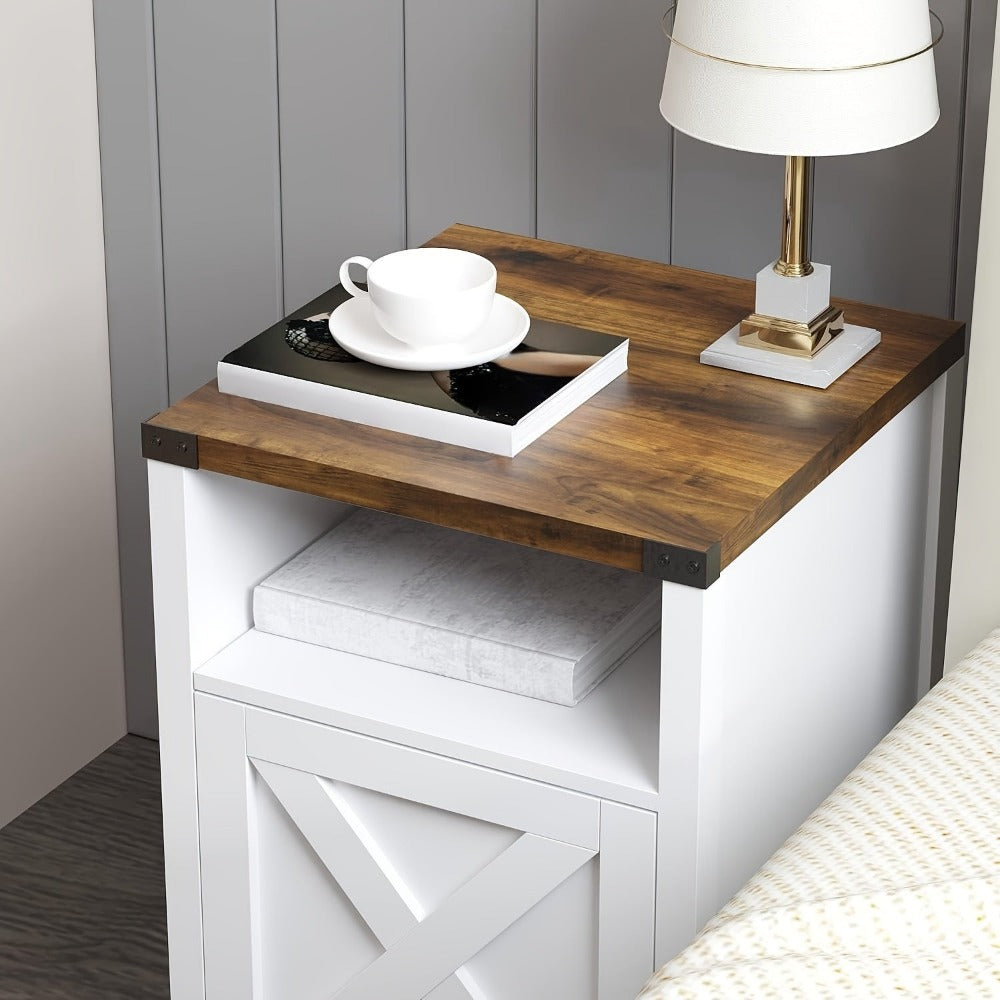 Nightstand with Hidden Storage and Multiple Color Options for Bedroom detail image - detail view 15
