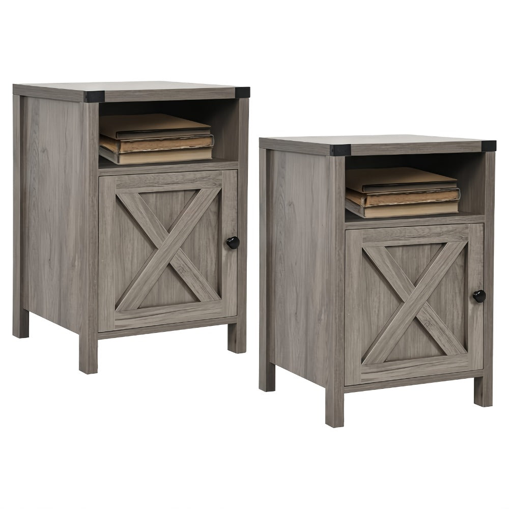 Nightstand with Hidden Storage and Multiple Color Options for Bedroom detail image - detail view 24