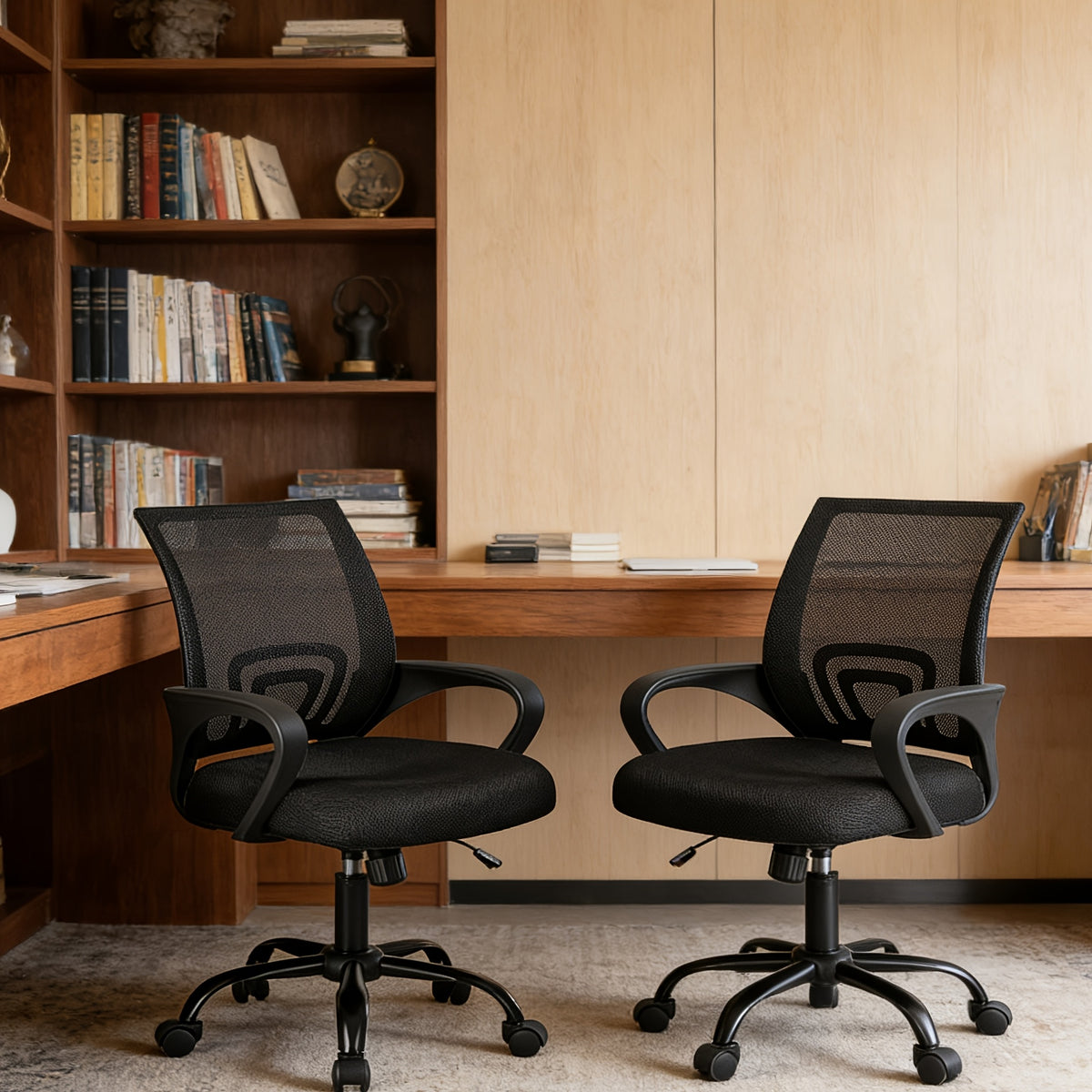 Office Chair shown in the Black, 2P option