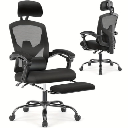 Office Chair shown in the Black option