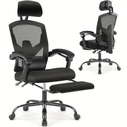 Office Chair with High Back for Comfortable Everyday Seating detail image - detail view 3