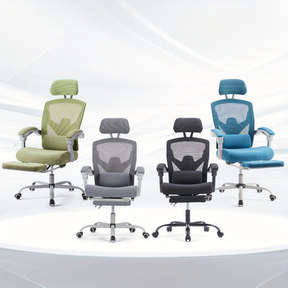 Office Chair, Ergonomic with Footrest - High Back Mesh Computer Desk Chair for Adults shown in the main product view