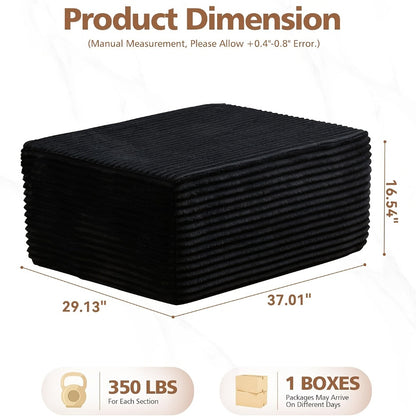 Ottoman, Shoe Changing Stool for Comfortable Everyday Seating in Living Room detail image - detail view 7