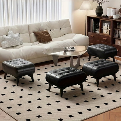 Ottoman with Memory Foam for Comfortable Everyday Seating in Living Room detail image - detail view 3
