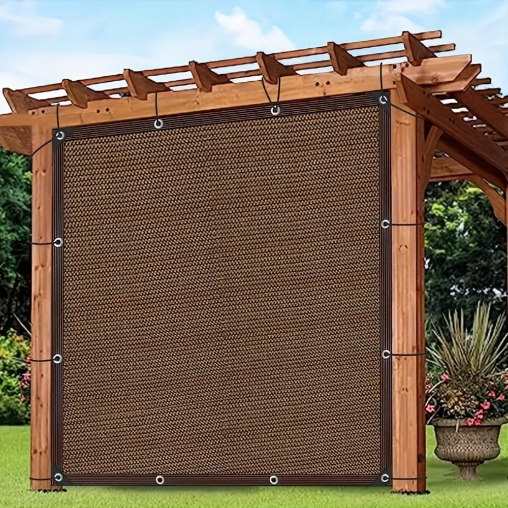 Outdoor Patio Roller Shade with Reinforced Corners for Outdoor Shade and Protection detail image - detail view 13