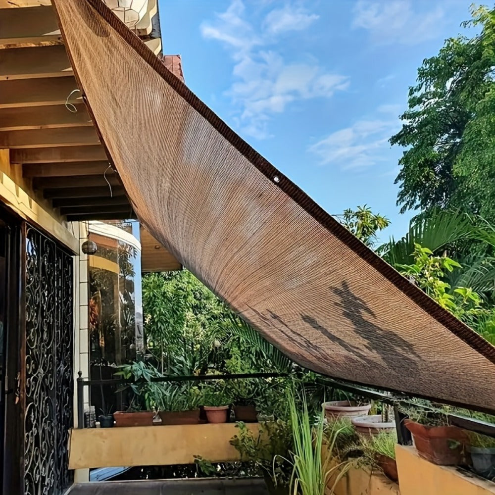 Outdoor Patio Roller Shade with Reinforced Corners for Outdoor Shade and Protection detail image - detail view 5