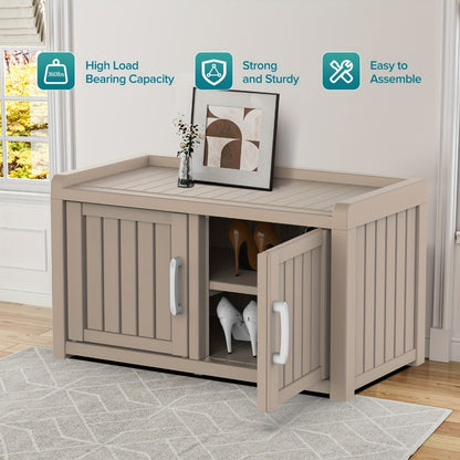 Outdoor Storage Bench for Organized Everyday Storage in Patio detail image - detail view 5