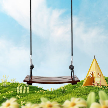 Outdoor Swing, Tree Swing for Adults Full Plank Flat Board Swing Outdoor Hanging Swing shown in the main product view