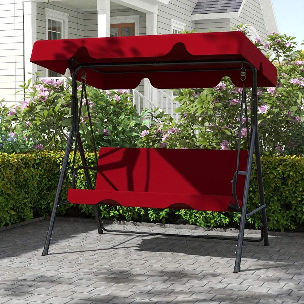 Outdoor Swing Glider with Multiple Color Options for Practical Everyday Home Use in Patio detail image - detail view 7