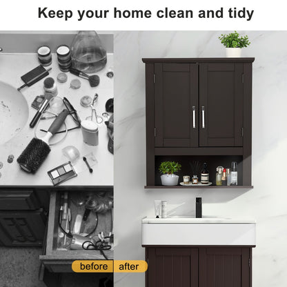Over-the-Toilet Storage Organizer with Hidden Storage for Organized Everyday Storage detail image - detail view 5