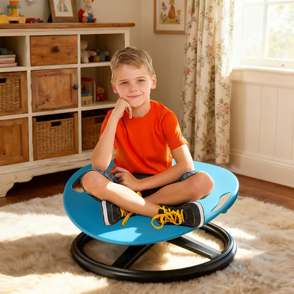 Sensory Chair shown in the Extra Large Rotation - Blue option