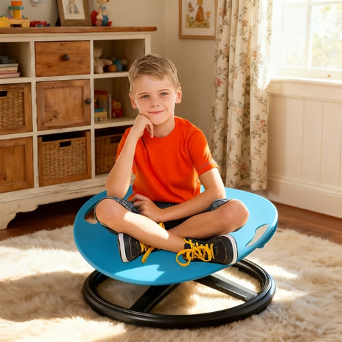 Sensory Chair, Sensory Spinning Chair for Autistic Children - Oversized Anti-Spin Seat shown in the main product view