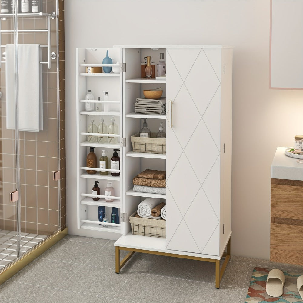 Pantry Cabinet with Storage Drawers for Organized Everyday Storage in Kitchen detail image - detail view 3