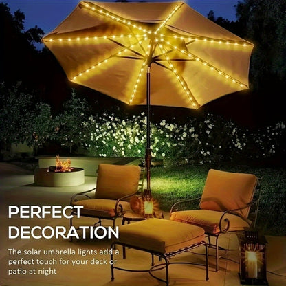 Patio Umbrella Light with Remote Control and Dimmable Lighting detail image - detail view 8