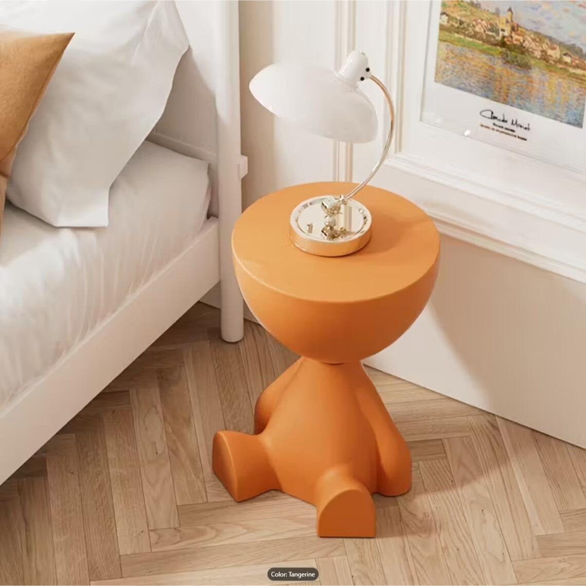 Nightstand shown in the Coffee option