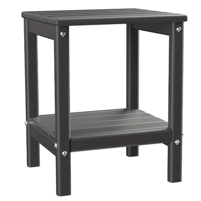 Outdoor Side Table shown in the Gray, 1pc option