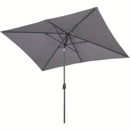 Patio Umbrella shown in the Gray option