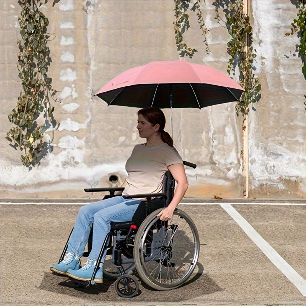 Rectangular Outdoor Umbrella with 360° Swivel and Multiple Color Options detail image - detail view 11