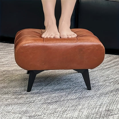 Rectangular Upholstered Ottoman for Living Room and Entryway detail image - detail view 7