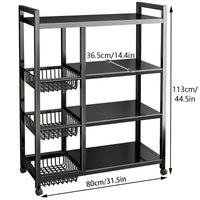 3 baskets, length 80cm/31.5in