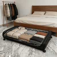 SAH-Black Wheeled Storage Box