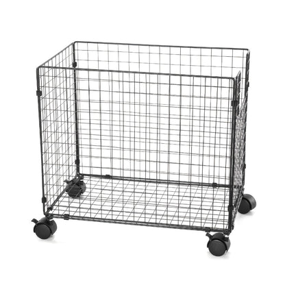 Rolling Metal Storage Basket with Rolling Wheels for Bathroom detail image - detail view 3