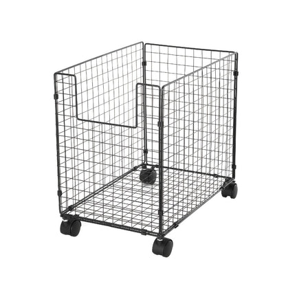 Rolling Metal Storage Basket with Rolling Wheels for Bathroom detail image - detail view 9