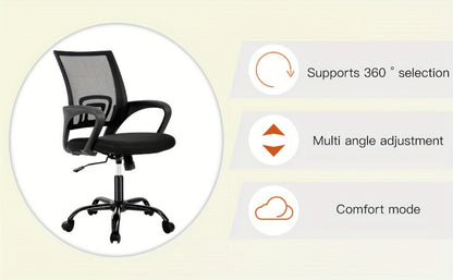 Rolling Office Chair, Home Office Task Chair for Comfortable Everyday Seating detail image - detail view 15