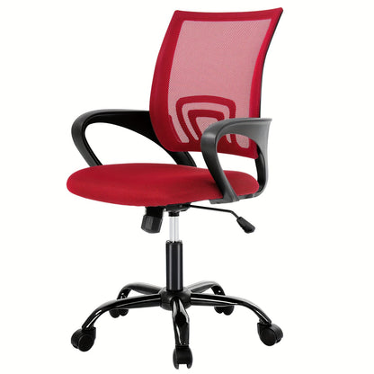 Office Chair shown in the Red option